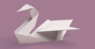 Origami Swan
