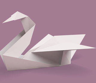 Origami Swan