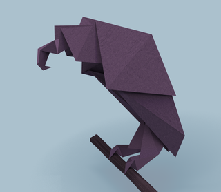 Vulture origami