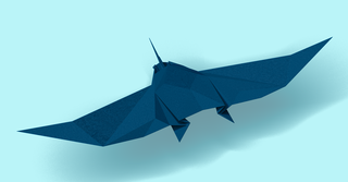 Illustration of manta ray