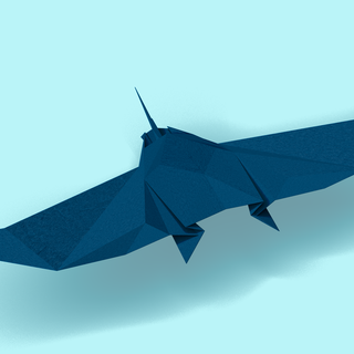 Illustration of manta ray