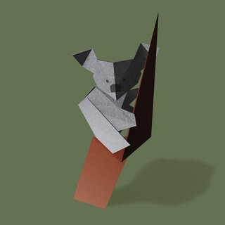 Origami Koala