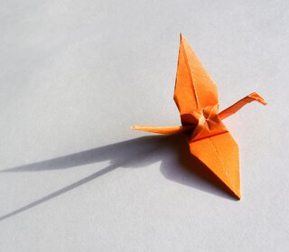 Image for an origami crane