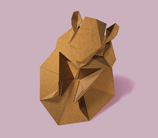 Origami Hamster