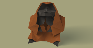 Illustration of orangutan