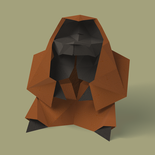 Illustration of orangutan