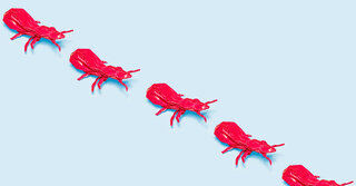 Origami einer Ameisenstrasse