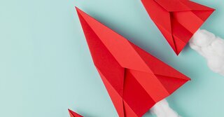 Paper Airplanes for blog about Customer Data Integration