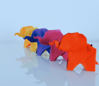 Origami Elephants