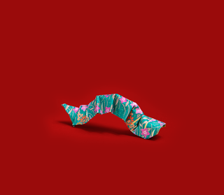 caterpillar in origami style