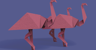 Illustration of flamingo