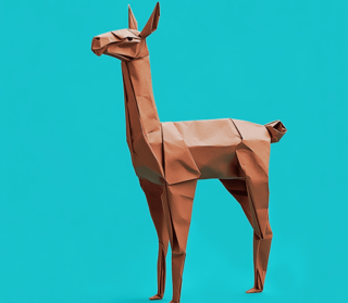 origami llama