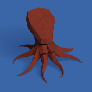 Octopus origami