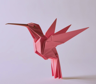 Origami Hummingbird