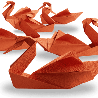 origami swans