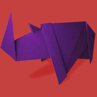Origami Rhino
