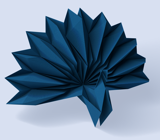 Illustration of peacock