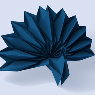 Illustration of peacock