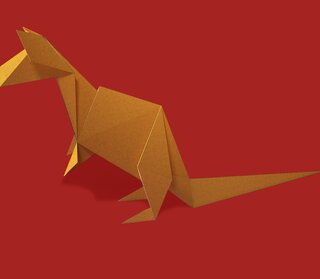 Origami Kangaroo