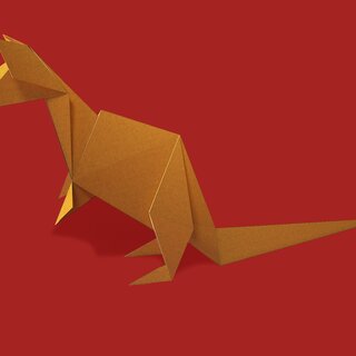 Origami Kangaroo