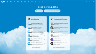 Screenshot Nextcloud Dashboard