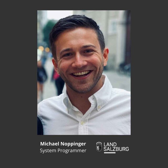 Portrait of Interview Partner at Land Salzburg