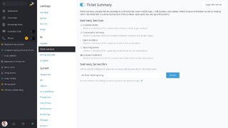 How to activate AI Ticket Summary in Zamamd