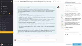 KI Ticket-Zusammenfassung in Zammad aufklappen