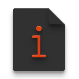 Icon symbolizing a customer information page