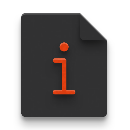 Icon symbolizing a customer information page