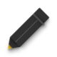 Illustration eines Bleistifts