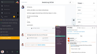 Zammad Screenshot Agent Slack Integration