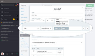 Zammad Screenshot Admin Ticket Selectior tags