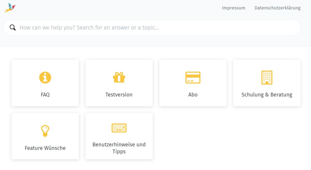 Screenshot of Zammad knowledge base permissions (German)