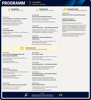 Event-Programm