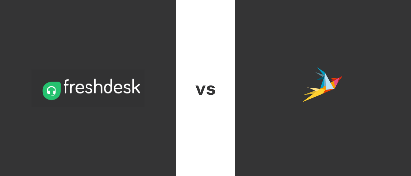 Freshdesk logo and Zammad logo